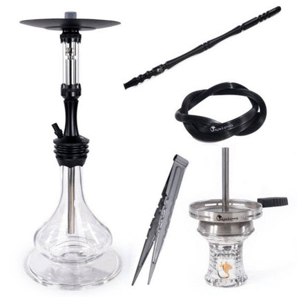 DSCHINNI® - Dschinni Foxx Black Shisha Set - The Premium Way