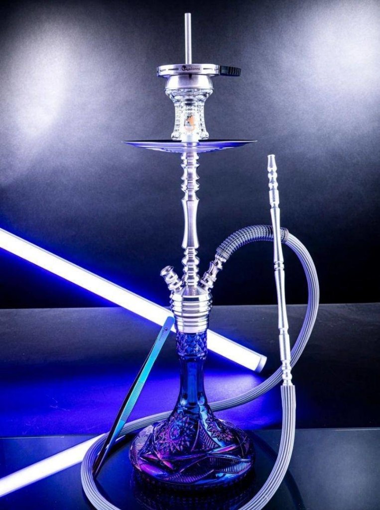 DSCHINNI® - Dschinni Mio 2.0 Purple Rain Shisha Set V4A - The Premium Way