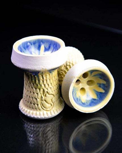 DSCHINNI® - Dschinni Nero Multi-Colour Stone Hookah Bowl - The Premium Way