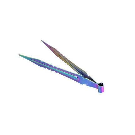 DSCHINNI® - Dschinni Purple Rain Charcoal Tongs 22cm - The Premium Way