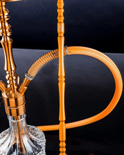 DSCHINNI® - Dschinni Stealth Bomber Gold Classic Shisha Set - Bass Box Edition - The Premium Way