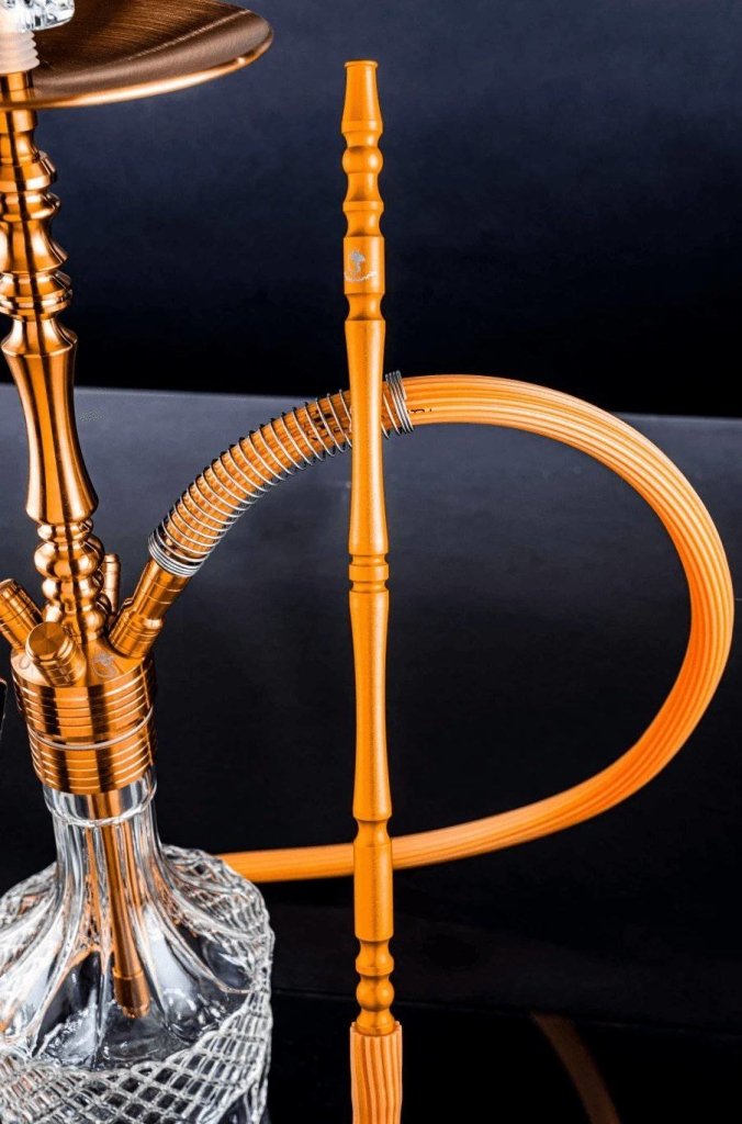 DSCHINNI® - Dschinni Stealth Bomber Gold Classic Shisha Set - Bass Box Edition - The Premium Way