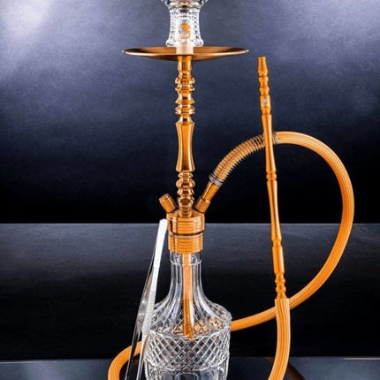 DSCHINNI® - Dschinni Stealth Bomber Gold Classic Shisha Set - Bass Box Edition - The Premium Way