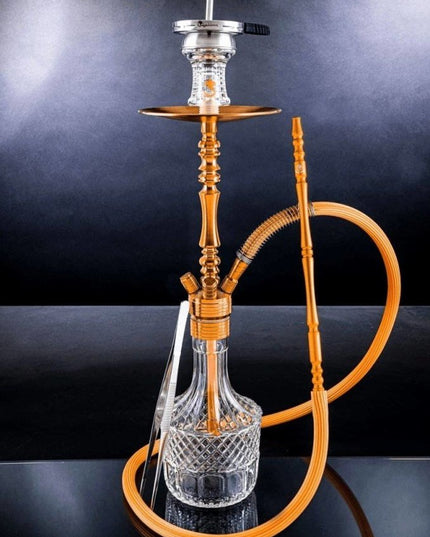 DSCHINNI® - Dschinni Stealth Bomber Gold Classic Shisha Set - Bass Box Edition - The Premium Way