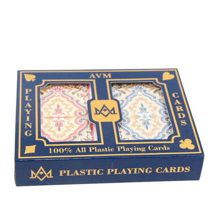 Essentials - AVM 100% All Plastic Playing Cards - The Premium Way