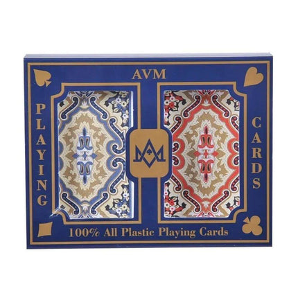 Essentials - AVM 100% All Plastic Playing Cards - The Premium Way