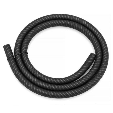 Essentials - Essentials Shisha Black Silicone Matt Carbon Hose - The Premium Way