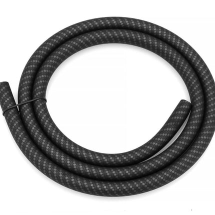 Essentials - Essentials Shisha Black Silicone Matt Carbon Hose - The Premium Way