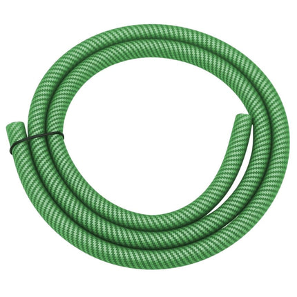 Essentials - Essentials Shisha Dark Green Silicone Matt Carbon Hose - The Premium Way