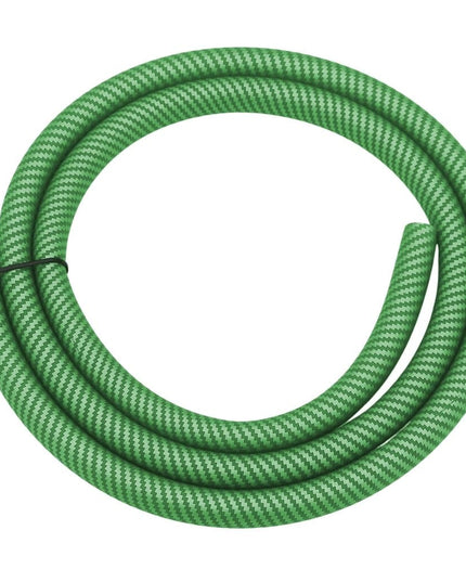 Essentials - Essentials Shisha Dark Green Silicone Matt Carbon Hose - The Premium Way