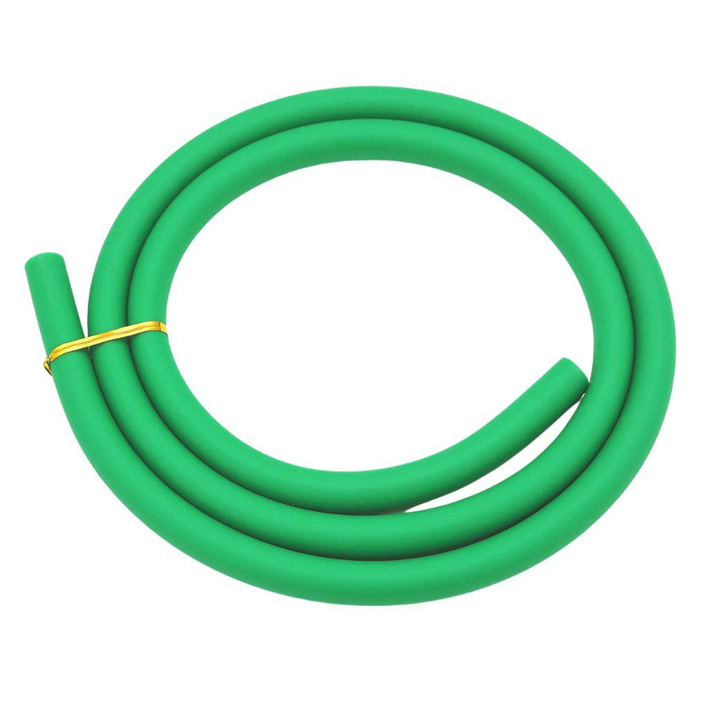 Essentials - Essentials Shisha Silicone Matte Hose - Green - The Premium Way, image 5 of 6