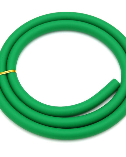 Essentials - Essentials Shisha Silicone Matte Hose - Green - The Premium Way