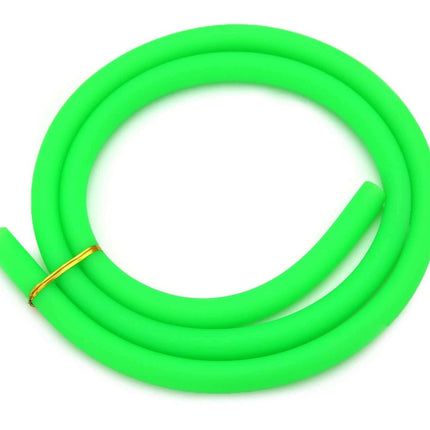 Essentials - Essentials Shisha Silicone Matte Hose - Light Green - The Premium Way