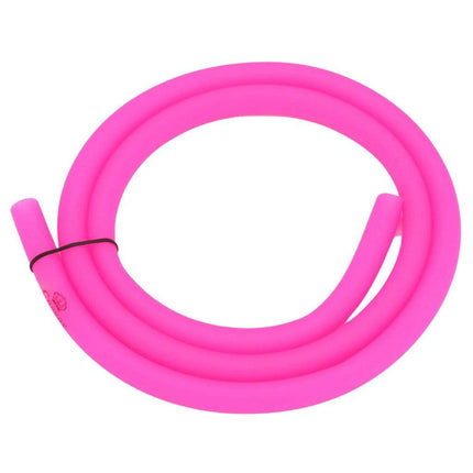 Essentials - Essentials Shisha Silicone Matte Hose - Pink - The Premium Way