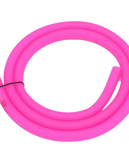 Essentials - Essentials Shisha Silicone Matte Hose - Pink - The Premium Way