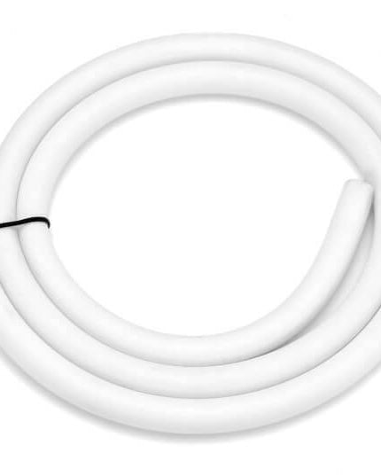 Essentials - Essentials White Silicone Shisha Hose - 1.5m - The Premium Way