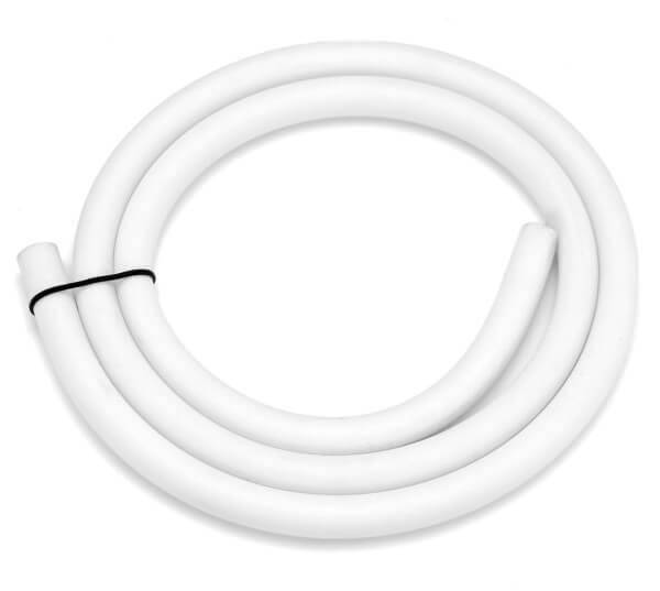Essentials - Essentials White Silicone Shisha Hose - 1.5m - The Premium Way