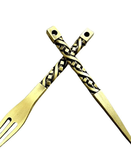 Essentials - Premium Hookah Poker & Fork Set - The Premium Way