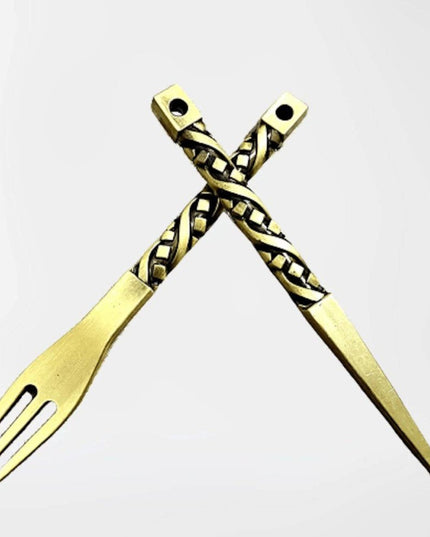 Essentials - Premium Hookah Poker & Fork Set - The Premium Way