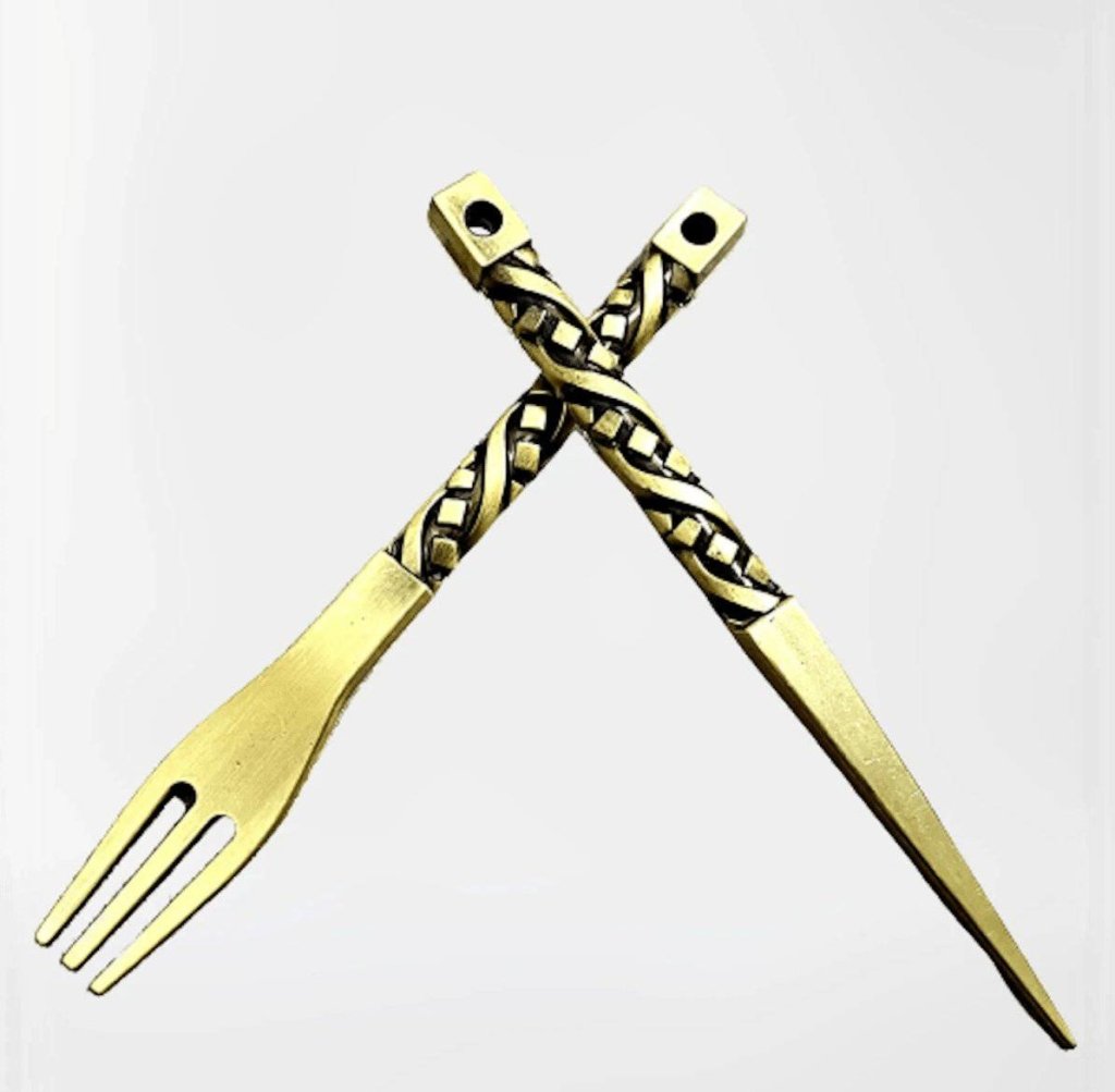 Essentials - Premium Hookah Poker & Fork Set - The Premium Way
