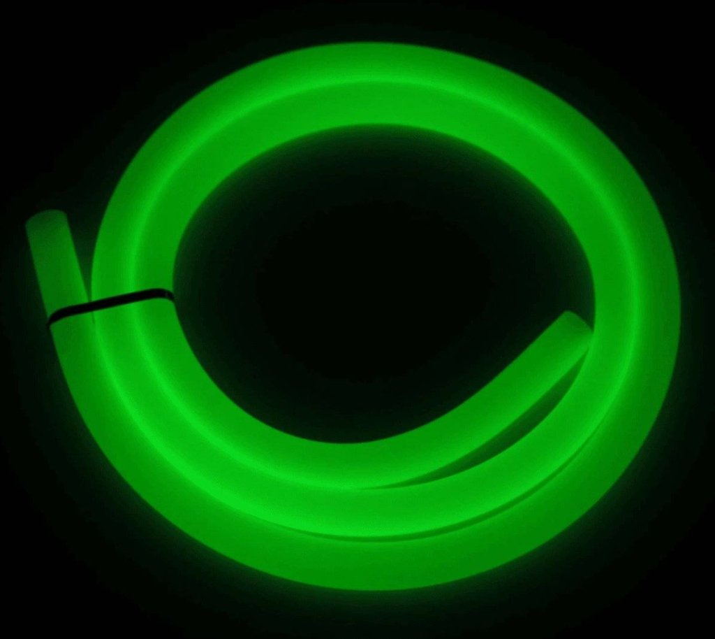 FCS - Matt Glow Silicone Hose - Green - The Premium Way