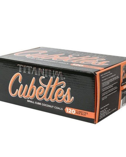 HookahJohn - HJ Titanium Cubettes Charcoal - The Premium Way