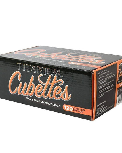 HookahJohn - HJ Titanium Cubettes Charcoal - The Premium Way