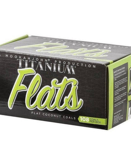 HookahJohn - HJ Titanium Flats Charcoal - The Premium Way