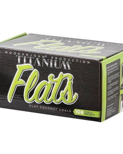 HookahJohn - HJ Titanium Flats Charcoal - The Premium Way