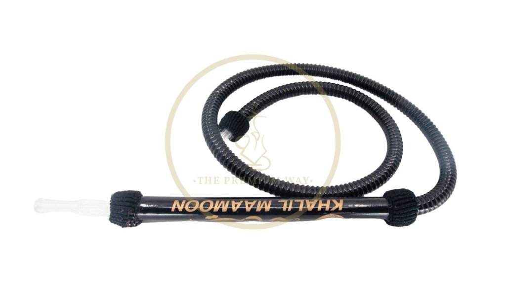 Khalil Mamoon - Khalil Mamoon Shisha Hose - Shiny Black - The Premium Way