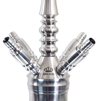 King Buzz - King Buzz Premium Stainless Steel Hookah Model 413 - The Premium Way