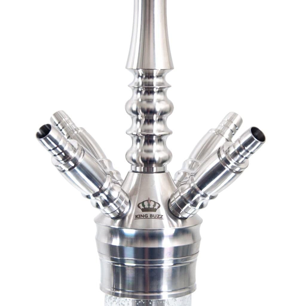 King Buzz - King Buzz Premium Stainless Steel Hookah Model 413 - The Premium Way