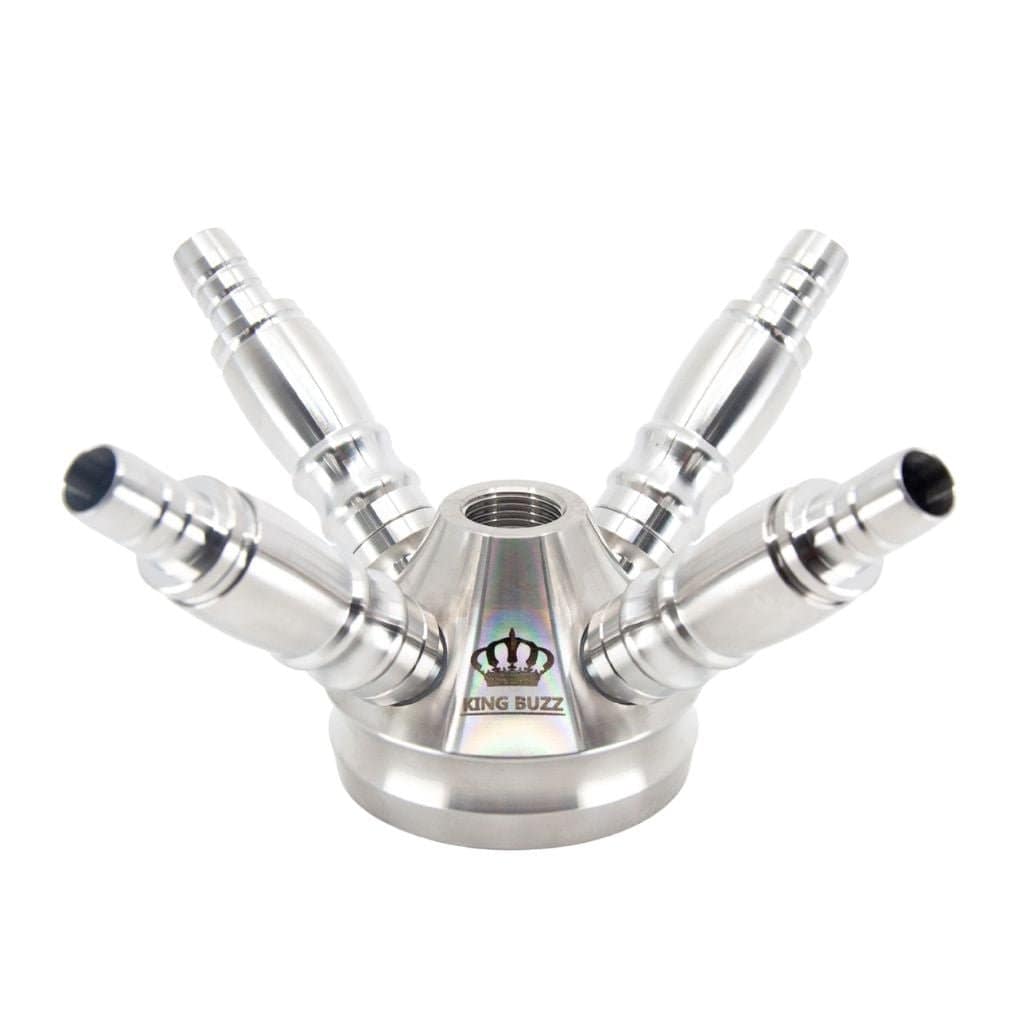 King Buzz - King Buzz Premium Stainless Steel Hookah Model 413 - The Premium Way