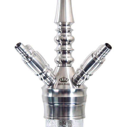 King Buzz - King Buzz Premium Stainless Steel Hookah Model 413 - The Premium Way