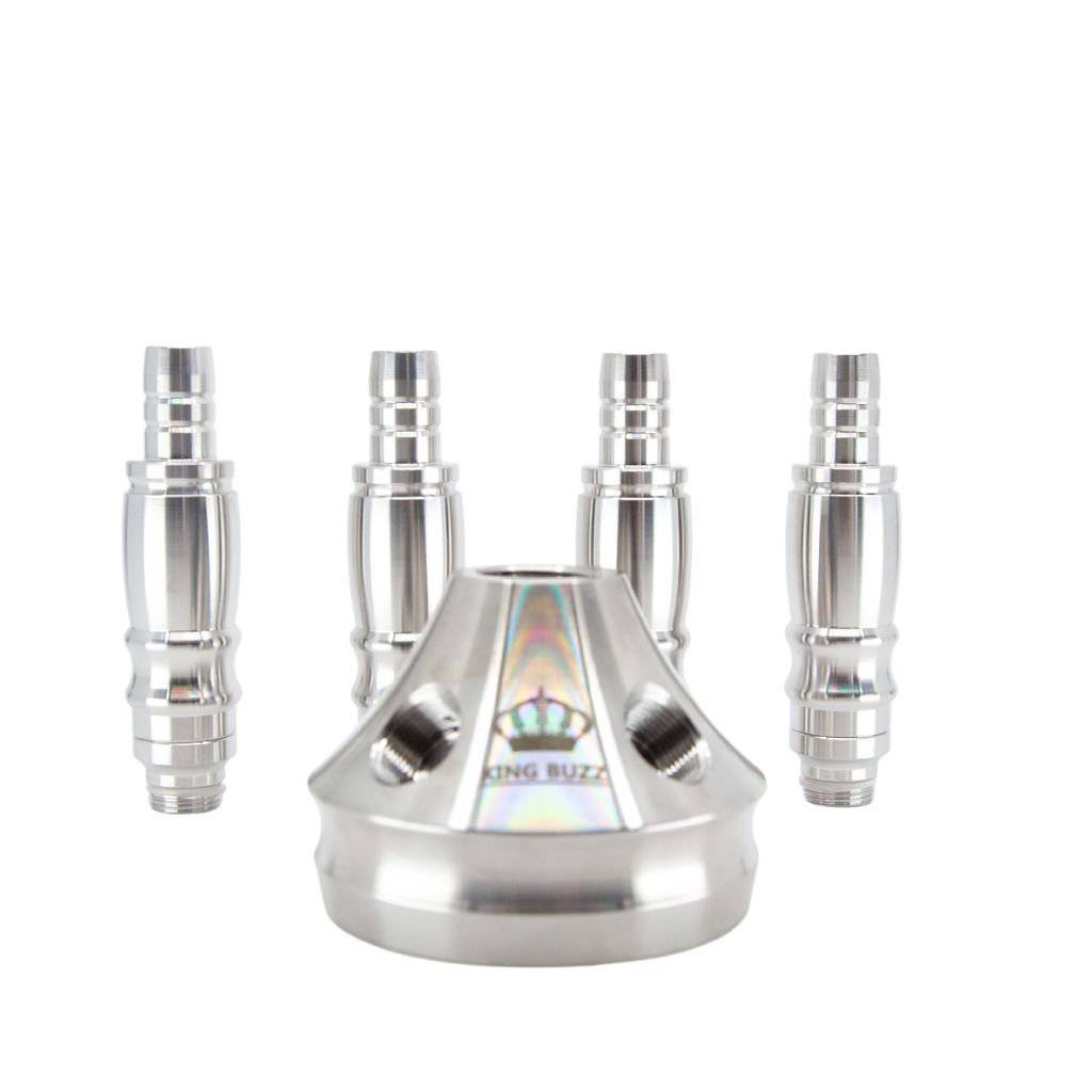 King Buzz - King Buzz Premium Stainless Steel Hookah Model 413 - The Premium Way