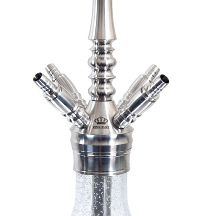 King Buzz - King Buzz Premium Stainless Steel Hookah Model 413 - The Premium Way