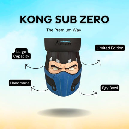 Kong - Kong Sub-Zero Hookah Bowl (Limited Edition) - The Premium Way