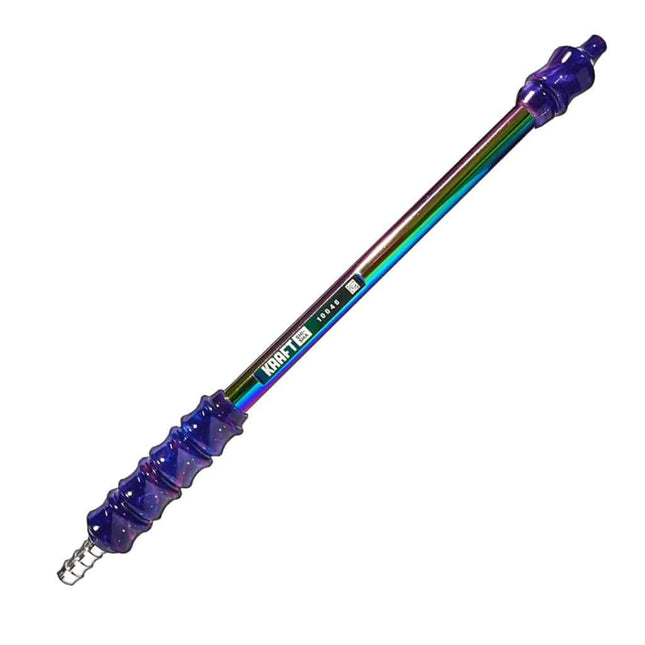 Kraft Shisha - Kraft Shisha Handle - Titanium Rainbow Mouthpiece with Galaxy Handle - The Premium Way