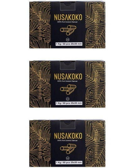 Nusakoko - Nusakoko Hexagon Charcoal - The Premium Way
