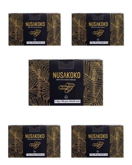 Nusakoko - Nusakoko Hexagon Charcoal - The Premium Way
