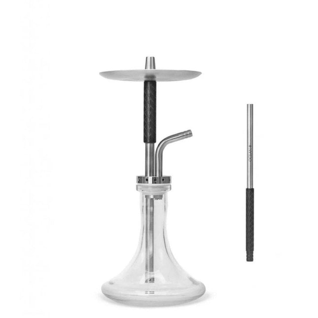 Ocean Hookah - Ocean Hookah Cane S Black Pom / Steel - The Premium Way