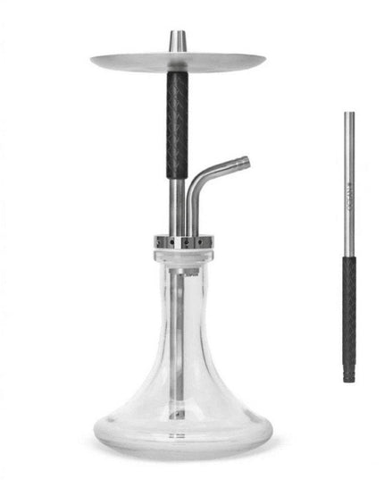 Ocean Hookah - Ocean Hookah Cane S Black Pom / Steel - The Premium Way