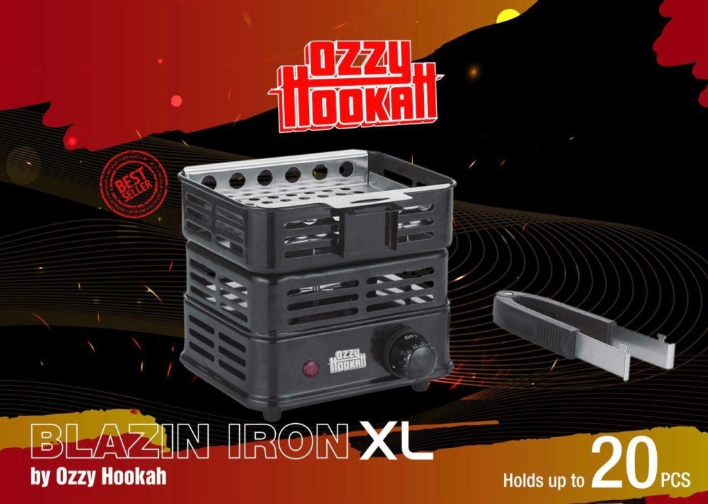 OzzyHookah - OzzyHookah XL Charcoal Burner with AU Plug - The Premium Way