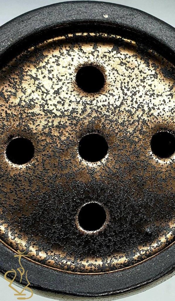 Retrofit Hookah - Retrofit Hookah Clay Bowl - Evil Gold - The Premium Way
