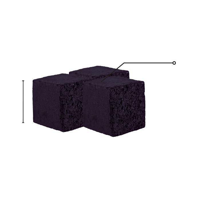 XL Size Shaman Charcoal Cubes 26mm – Long-Lasting, Quality Hookah Heat from The Premium Way, image 11 of 15