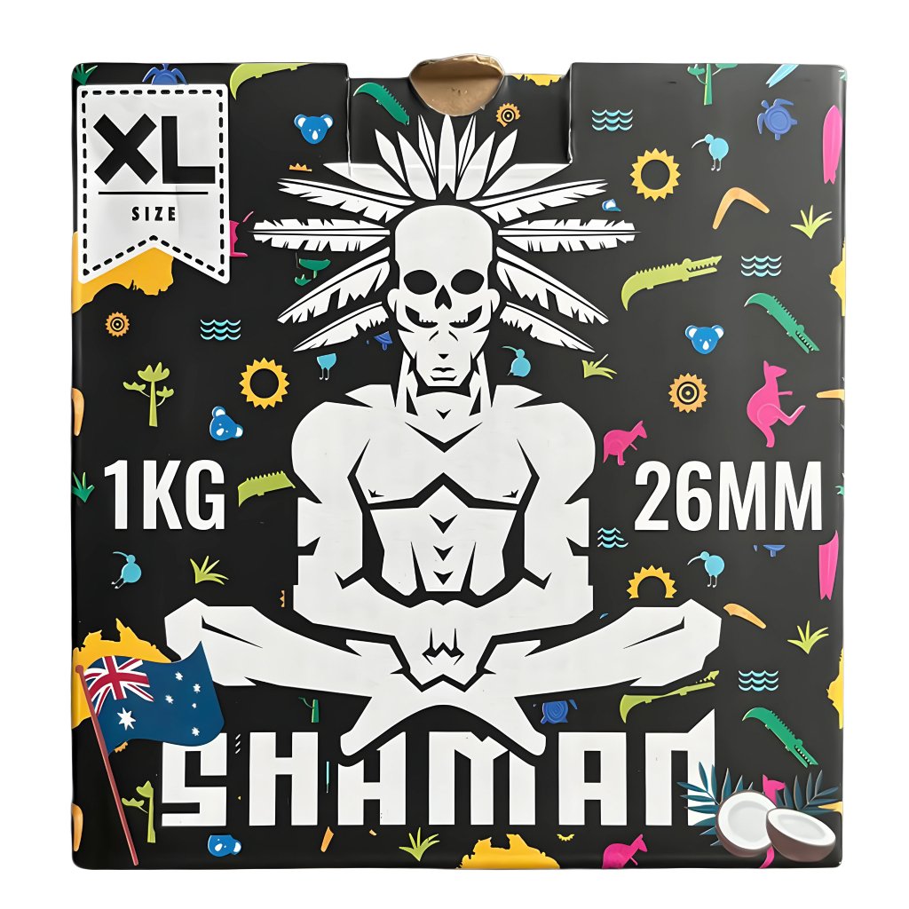 Shaman 26mm coconut shell charcoal cubes with low ash clean burn, image 8 of 15