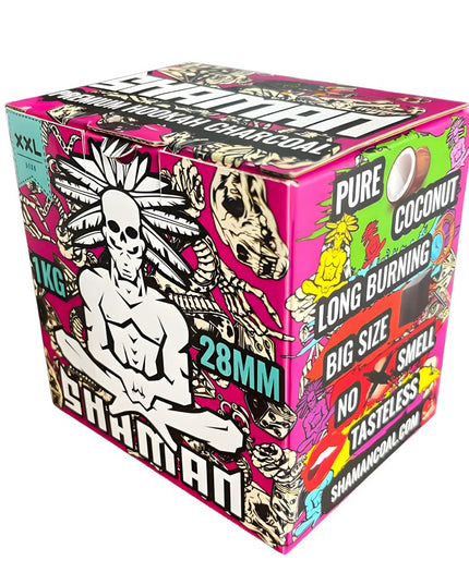 Shaman - Shaman XXL 28mm Shisha / Hookah Charcoal - The Premium Way