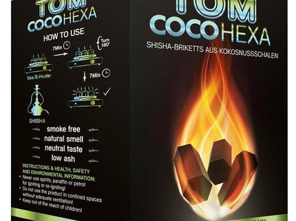 TOM - Tom Coco Hexa Coconut Charcoal - The Premium Way