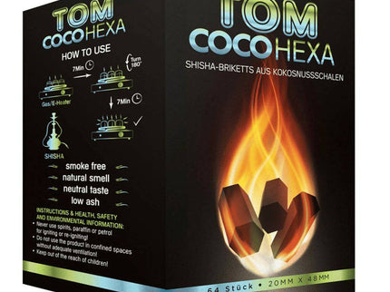TOM - Tom Coco Hexa Coconut Charcoal - The Premium Way