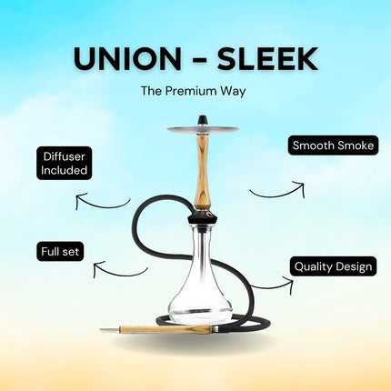 Union Hookah - Union Hookah - Sleek V2 - Caramel - The Premium Way